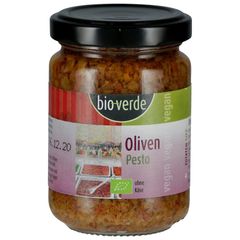 Bio Oliven Pesto 125ml - 6er Vorteilspack von Bioverde