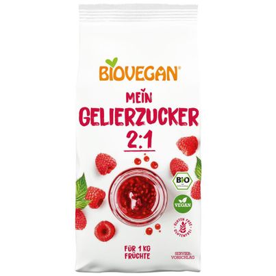 Bio Mein Gelierzucker 2:1 500g - 8er Vorteilspack von Biovegan
