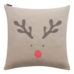 Gefülltes Kissen Rudolph 45 x 45 cm - Natur - GRS zertifiziert