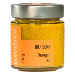 Bio Orangen -  Dill Senf 130g