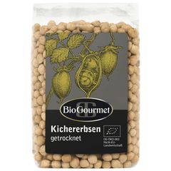 Bio Kichererbsen getrocknet 500g - 6er Vorteilspack von Biogourmet
