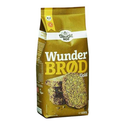 Bio Wunderbröd Gold Backmischung 600g - 6er Vorteilspack von Bauck Mühle