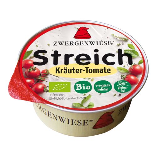 Organic Kleiner Streich herbal tomato 50g - value pack of 12 from Zwergenwiese