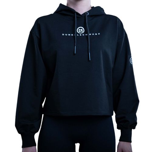 Dunkelschwarz Hoodie oversize W-3 ROLLUP black