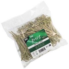 Fingerfood Spieße Knoten 9 cm 250Stück von Papstar