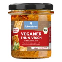 Bio Veg. Thun-Visch i.Tomatensauce 180g - 6er Vorteilspack von Followfood