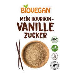 Bio Bourbon-Vanillezucker 4x8 g 32g - 12er Vorteilspack von Biovegan