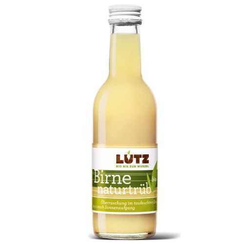Bio Fruchtsaft Birne naturtrüb 250ml - typisch fruchtiges Aroma - wertvolle Vitamine - Geschmack nach frischen Birnen von Bio Lutz