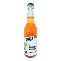 Bio Raw Kombucha Wildfrüchte 330ml - 12er Vorteilspack von Krut