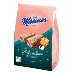 Manner Winterglück Schnitten à la Kokosmakrone 185g