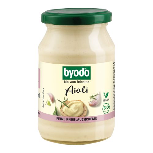 Organic Aioli 250ml - value pack of 6 from Byodo