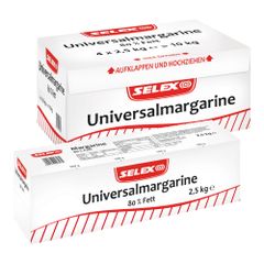 Universalmargarine 80% Fett 2500g von Selex