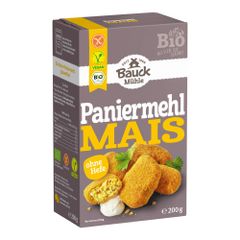 Bio Paniermehl Mais hefefrei 200g von Bauck Mühle