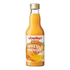 Bio Apfel-Mango-Saft MW 200ml - 12er Vorteilspack von Voelkel