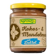 Bio Kokos- & Mandelmus mit Dattel 250g - 6er Vorteilspack von Rapunzel Naturkost