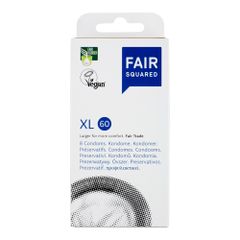 Organic condoms XL 8 pieces by Fairsquared