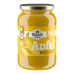 Bio Apfel-Bananenmark ungesüßt 360g - 12er Vorteilspack von Bauck Mühle