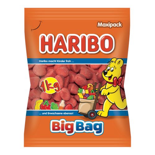 Haribo BigBag Schaumzucker Erdbeeren Maxipack 1000g