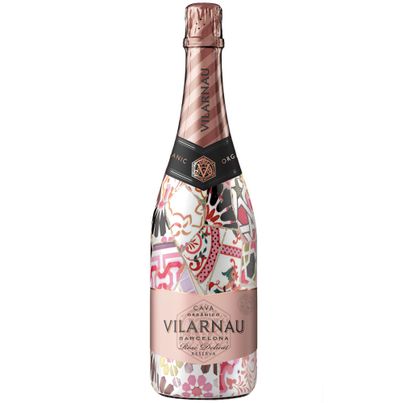 Gonzalez Byass Cava VILARNAU Trencadis Sleeve Brut Rosé BIO 750ml - Cava Rosé von Gonzalez Byass
