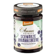 Bio Fruchtaufstrich Johannisbeere 200g - 6er Vorteilspack von Annes Feinste