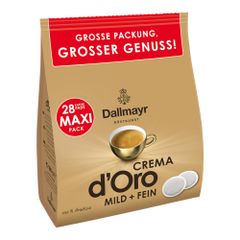 Crema d'Oro Coffee Pads 28 pieces from Dallmayr