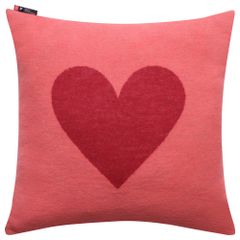 gefülltes Kissen Herz 45 x 45 cm - Rot - GRS zertifiziert