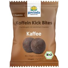 Bio Koffein Kick Bites Kaffee 40g - 8er Vorteilspack von Govinda