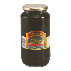 Oliven schwarz mit Kern 935g von Beach Flower