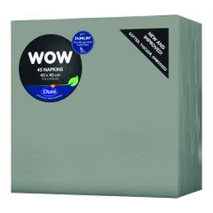 Dunilin Serv. gran.grey 40x40 45ct von Duni