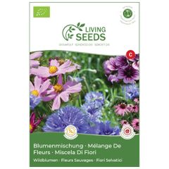 Bio Blumenmischung Wildblumen 5.1g Saatgut von Living Seeds