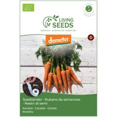 Bio Saatband im Beutel Möhre 9.34g Saatgut von Living Seeds