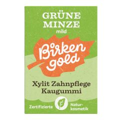 Bio Natur Zahnpflege grüne Minze 28g - 12er Vorteilspack von Birkengold