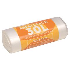 Müllsäcke weiss 30l 30 Stk. von Belesse