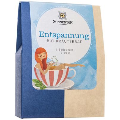 Bio Entspannung Bio-Kräuterbad 50g - 6er Vorteilspack von Sonnentor