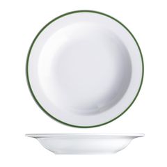 Grünband Teller tief von Lilien