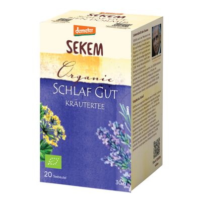 Bio Schlafgut Kräutertee 30g - 6er Vorteilspack von Sekem
