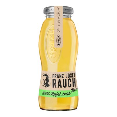 Bio Apfelsaft naturtrüb MW 200ml - 24er Vorteilspack von Rauch