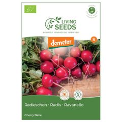 Bio Radieschen Cherry Belle 8.6g Saatgut von Living Seeds
