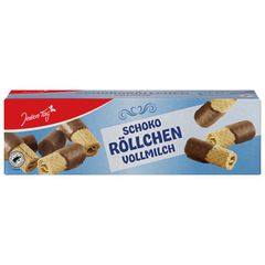 Schokoröllchen Vollmilch 125g von Jeden Tag