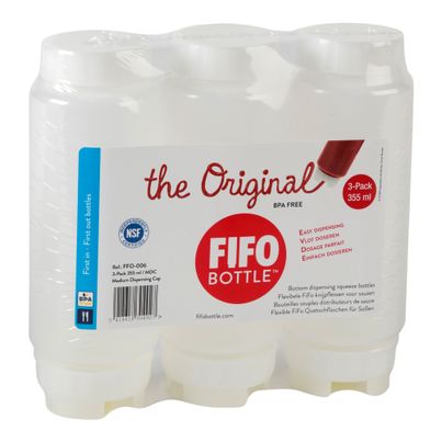 Fifo squeeze bottle 3-pack 355ml from Linum Europa Gmbh