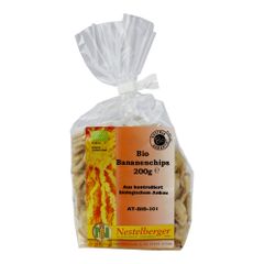 Bio Bananenchips getrocknet 200g - 10er Vorteilspack von Nestelberger