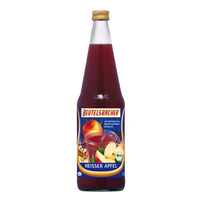 Bio Heisser Apfel alkoholfrei MW 700ml - 6er Vorteilspack von Beutelsbacher