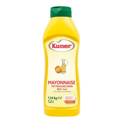 Mayonnaise 80% 1200ml from Kuner