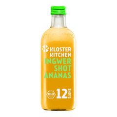 Bio Ananas 12 Shots EW 360ml - 12er Vorteilspack von Kloster Kitchen