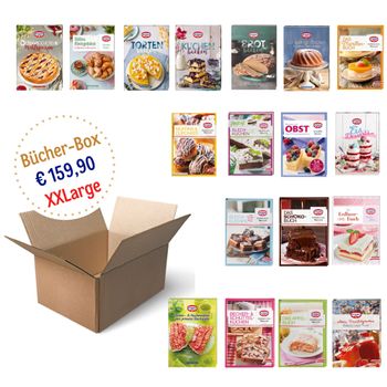 Dr. Oetker Bücher-Box XXLarge - Mit Freude backen