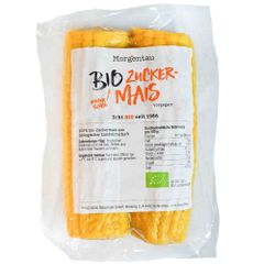 Bio Mais vorgegart 350g - vakuumiert - kein mehliger Geschmacksanteil - vakuumierter Zuckermais von Morgentau