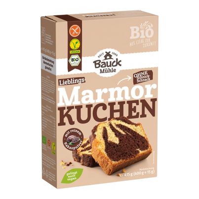 Bio Marmorkuchen 415g - 6er Vorteilspack von Bauck Mühle
