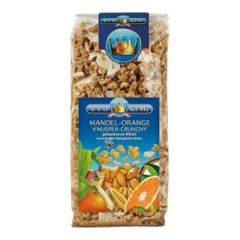 Bio Knusper Crunchy Mandel-Orange 375g - 10er Vorteilspack von Bio King