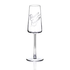 Sektglas POWER mit Schriftgravur auf Wunsch