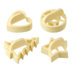 Cookie cutter with handle 4 pieces from Zenker